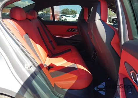 2024 BMW M3 Competition xDrive from USA, damaged, VIN WBS43AY05RFS97840